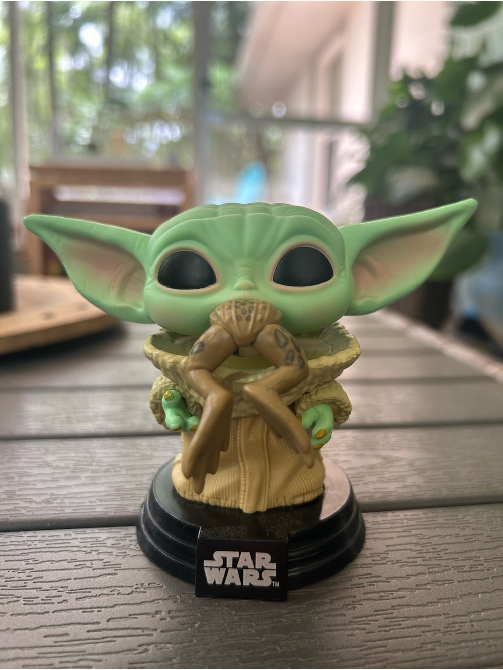 Star Wars Grogu (eating frog) Funko Pop